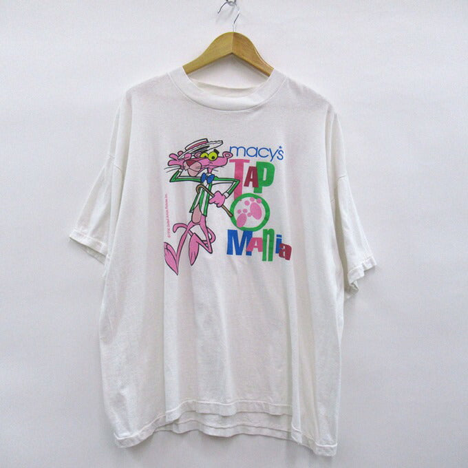 Macy's Parade 90s Pink Panther T-Shirt White Size XL