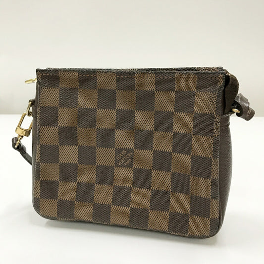 LOUIS VUITTON Trouss Make Up Pouch Brown