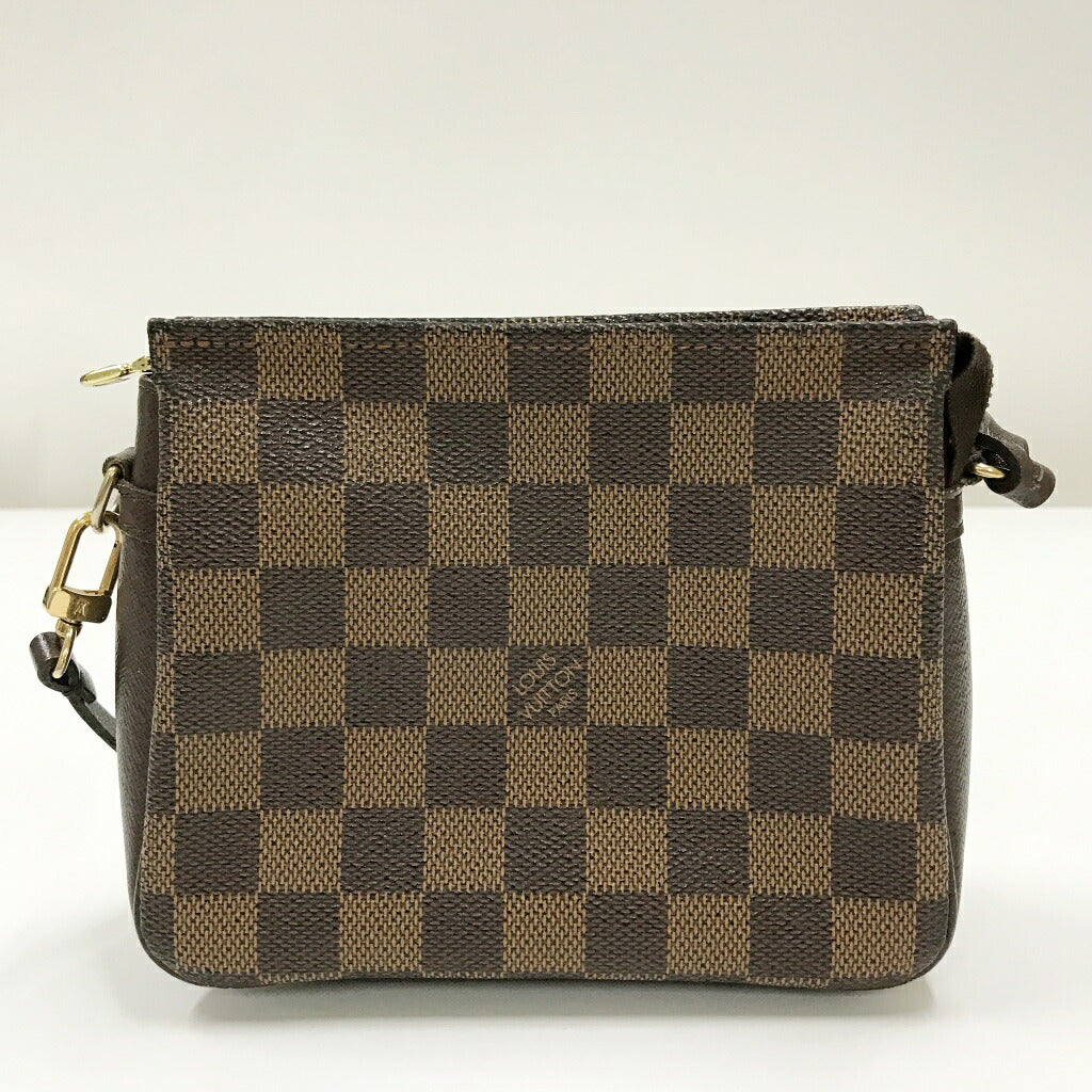 LOUIS VUITTON Trouss Make Up Pouch Brown