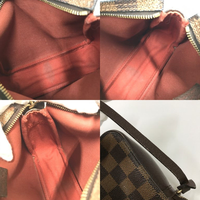 LOUIS VUITTON Trouss Make Up Pouch Brown