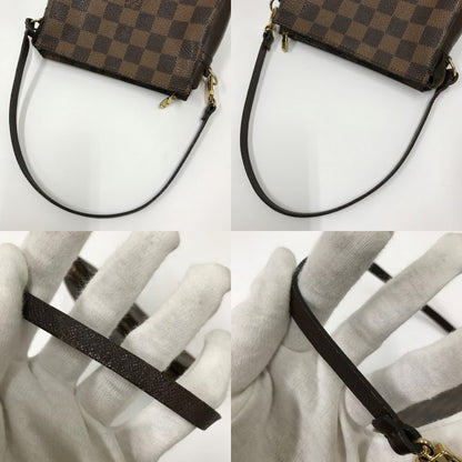 LOUIS VUITTON Trouss Make Up Pouch Brown