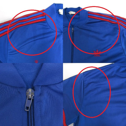 adidas 70s-80s Track Jacket Blue Size L