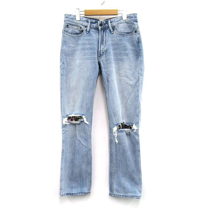 DENHAM x Reyn Spooner Ridge Damaged Jeans Blue Size W31