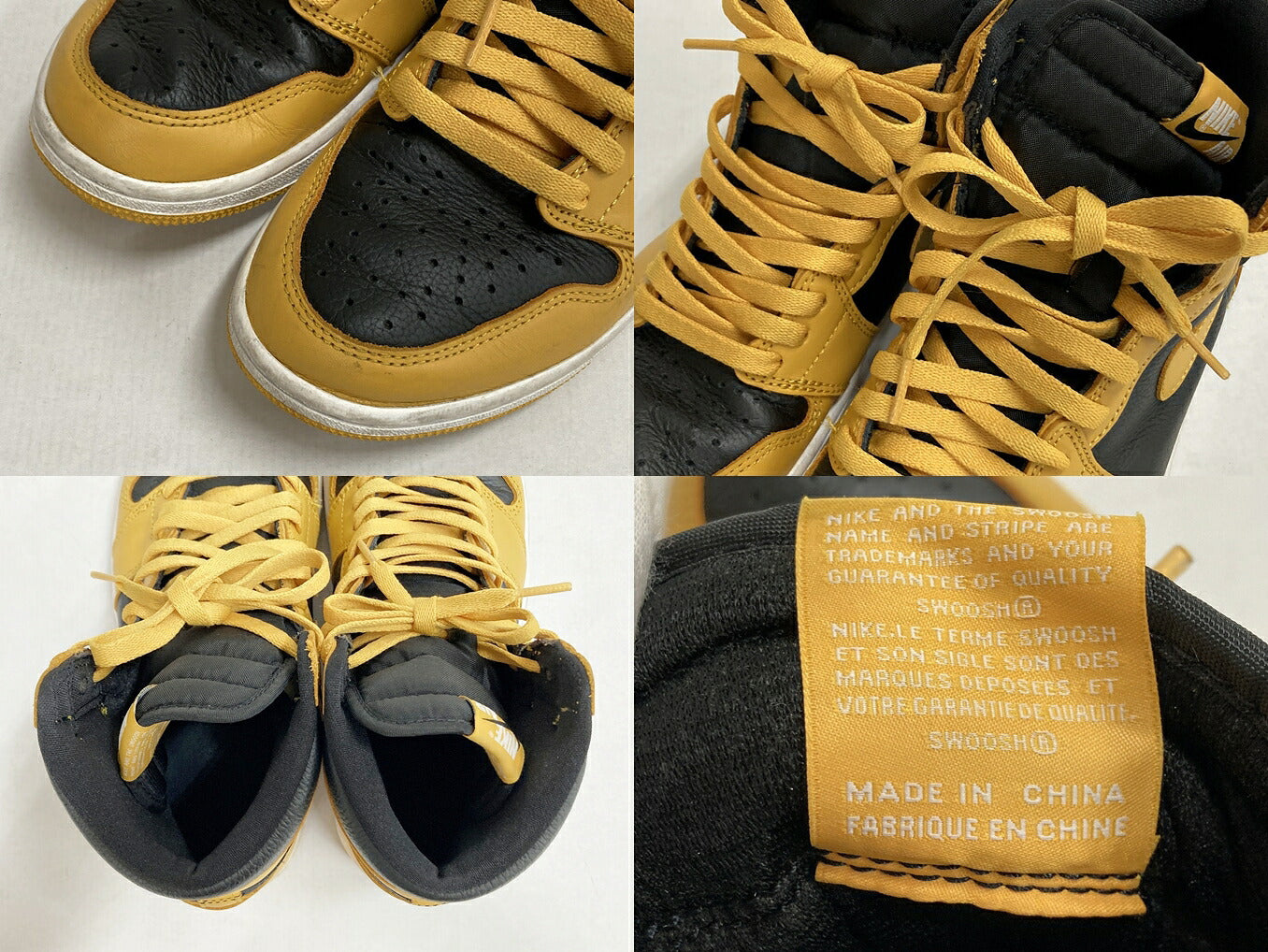 NIKE Air Jordan 1 Retro High OG Sneakers Size 27cm
