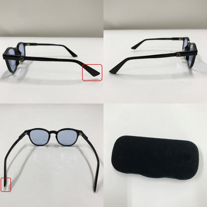 GUCCI GG0556OJ Black/Blue Sunglasses Size ONE SIZE
