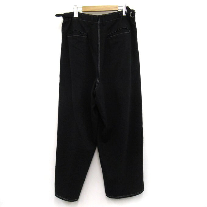L'QUARTET 24AW Bishu Wool Wide Ceremony Trousers Size M