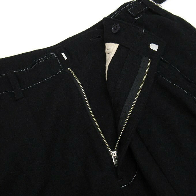 L'QUARTET 24AW Bishu Wool Wide Ceremony Trousers Size M