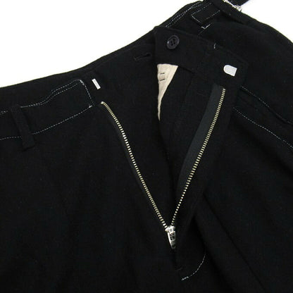 L'QUARTET 24AW Bishu Wool Wide Ceremony Trousers Size M