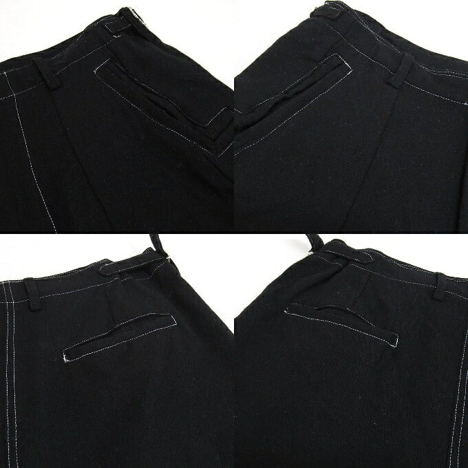 L'QUARTET 24AW Bishu Wool Wide Ceremony Trousers Size M