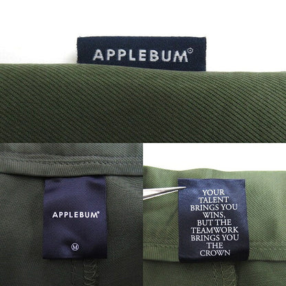 APPLEBUM Luxury Satin Fat Shorts Green Size M