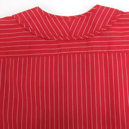 SUPREME x CDG SHIRT 14SS Baseball Shirt Red Size XS