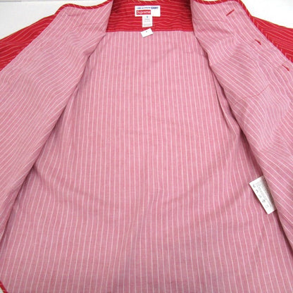 SUPREME x CDG SHIRT 14SS Baseball Shirt Red Size XS