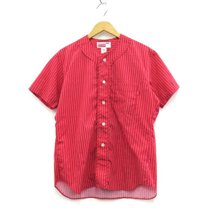 SUPREME x CDG SHIRT 14SS Baseball Shirt Red Size XS