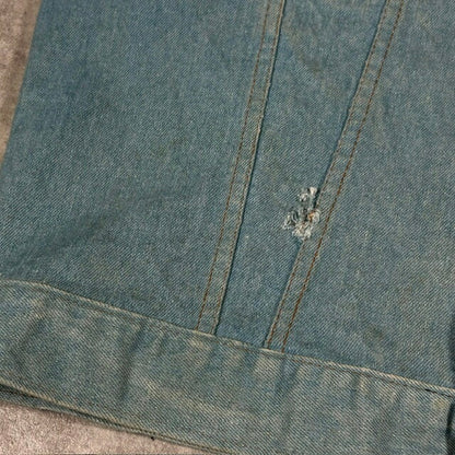 SEARS ROEBUCKS 70s Denim Trucker Jacket Light Indigo