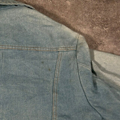 SEARS ROEBUCKS 70s Denim Trucker Jacket Light Indigo