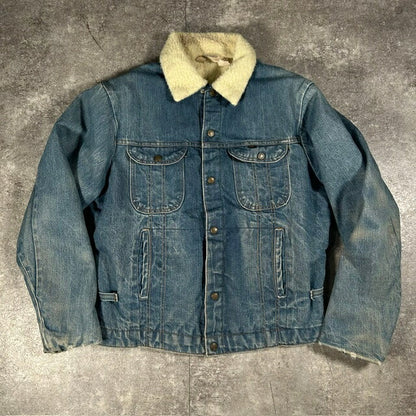 KEY Imperial 60s 70s Boa Liner Denim Ranch Jacket
