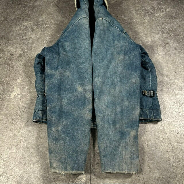 KEY Imperial 60s 70s Boa Liner Denim Ranch Jacket