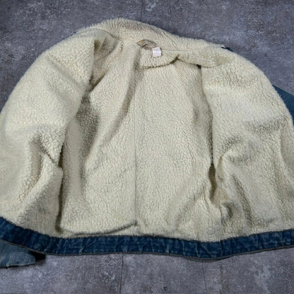 KEY Imperial 60s 70s Boa Liner Denim Ranch Jacket