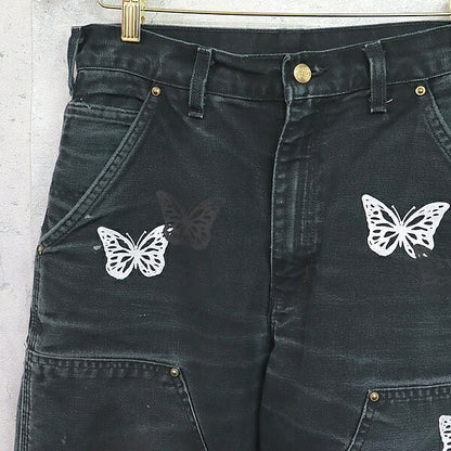 About Dreams Carhartt Butterfly Pants Black Size 30