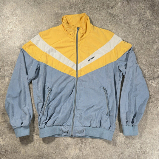 ITX Adidas 80s West German Velour Track Jacket Multi Size L