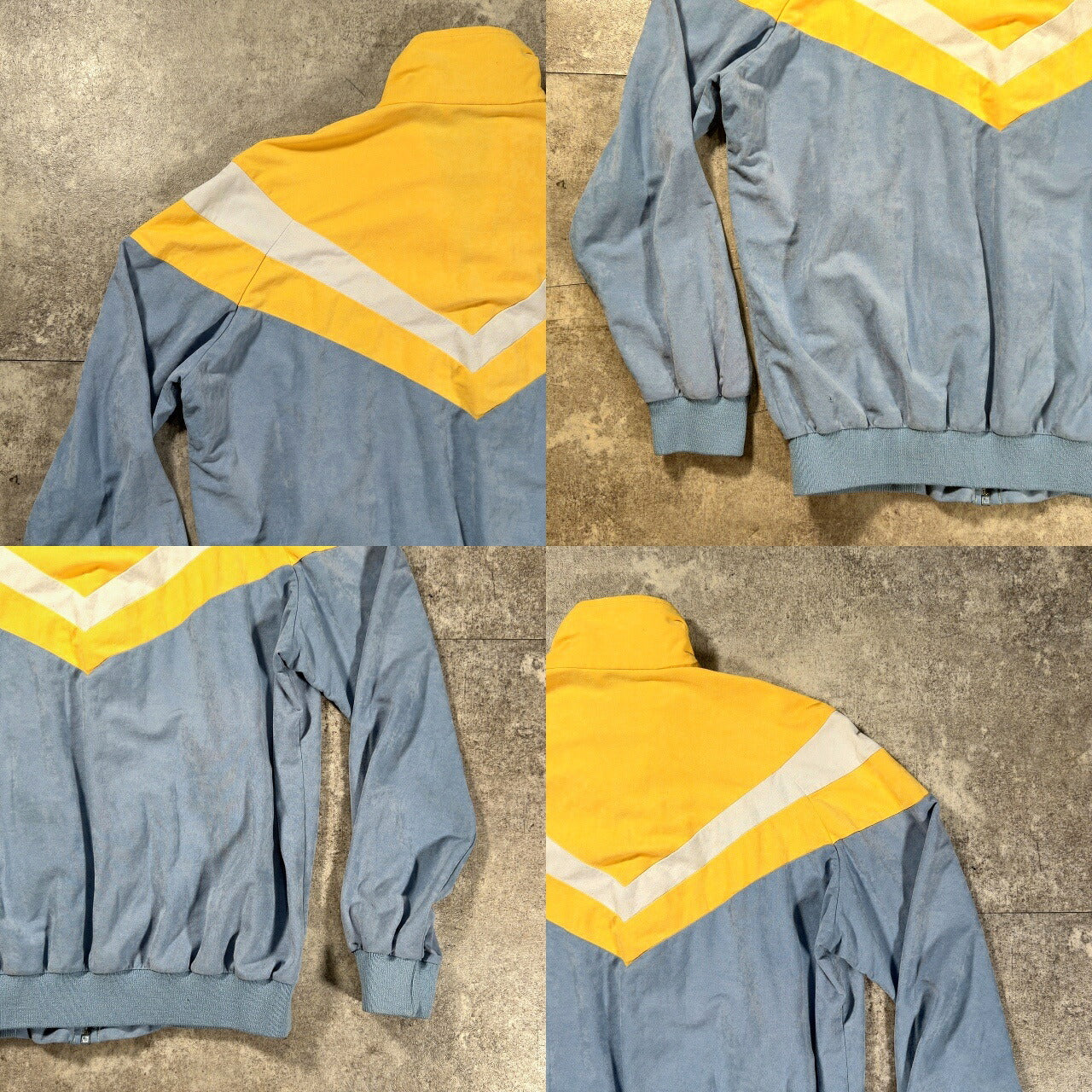 ITX Adidas 80s West German Velour Track Jacket Multi Size L