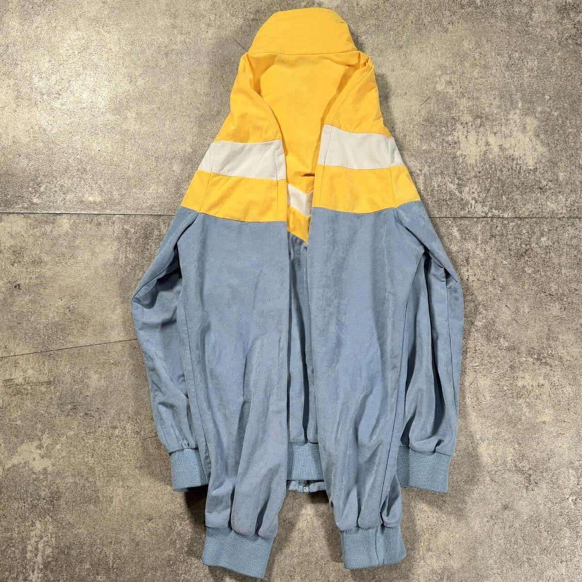 ITX Adidas 80s West German Velour Track Jacket Multi Size L