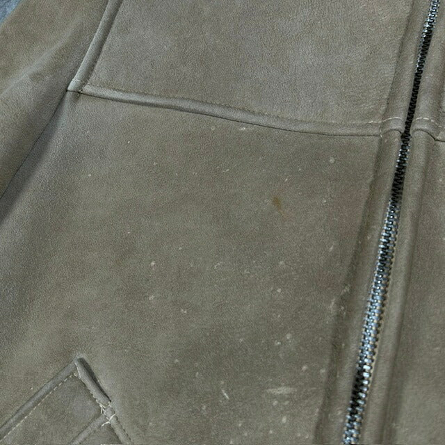 WOOLRICH 70s Beige Shearling B-3 Flight Jacket Size 40