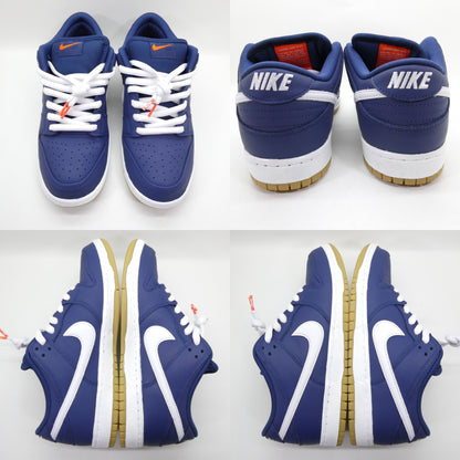 NIKE SB Dunk Low Pro Navy/White Custom Sneakers