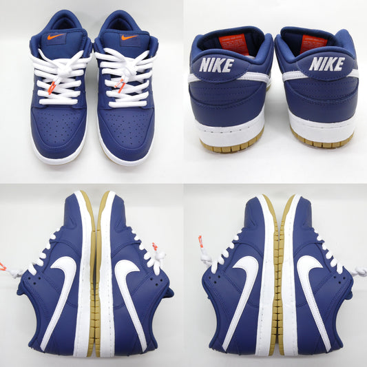 NIKE SB Dunk Low Pro Navy/White Custom Sneakers