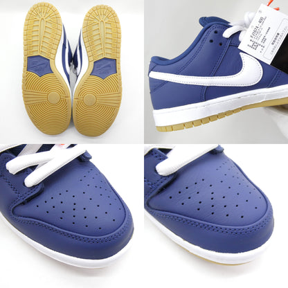 NIKE SB Dunk Low Pro Navy/White Custom Sneakers
