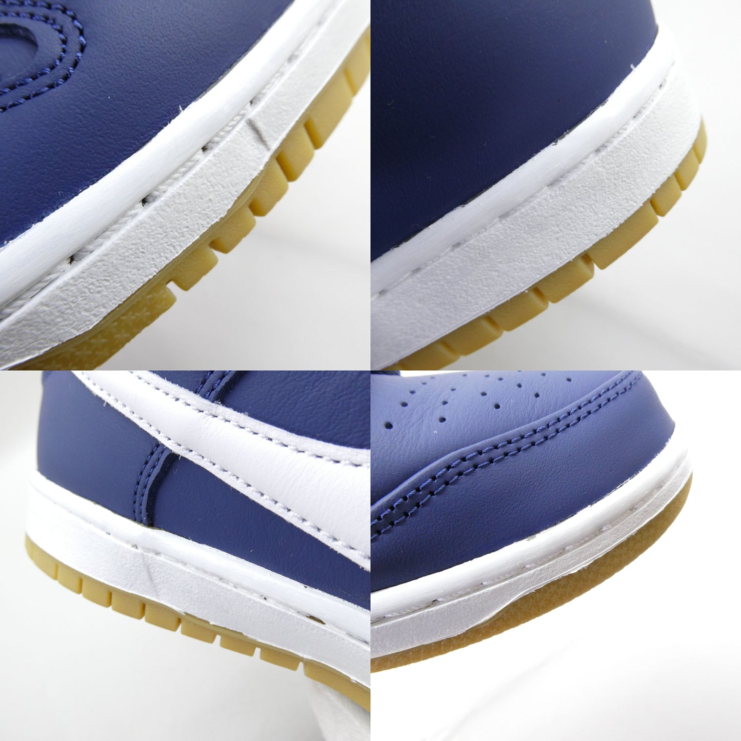 NIKE SB Dunk Low Pro Navy/White Custom Sneakers