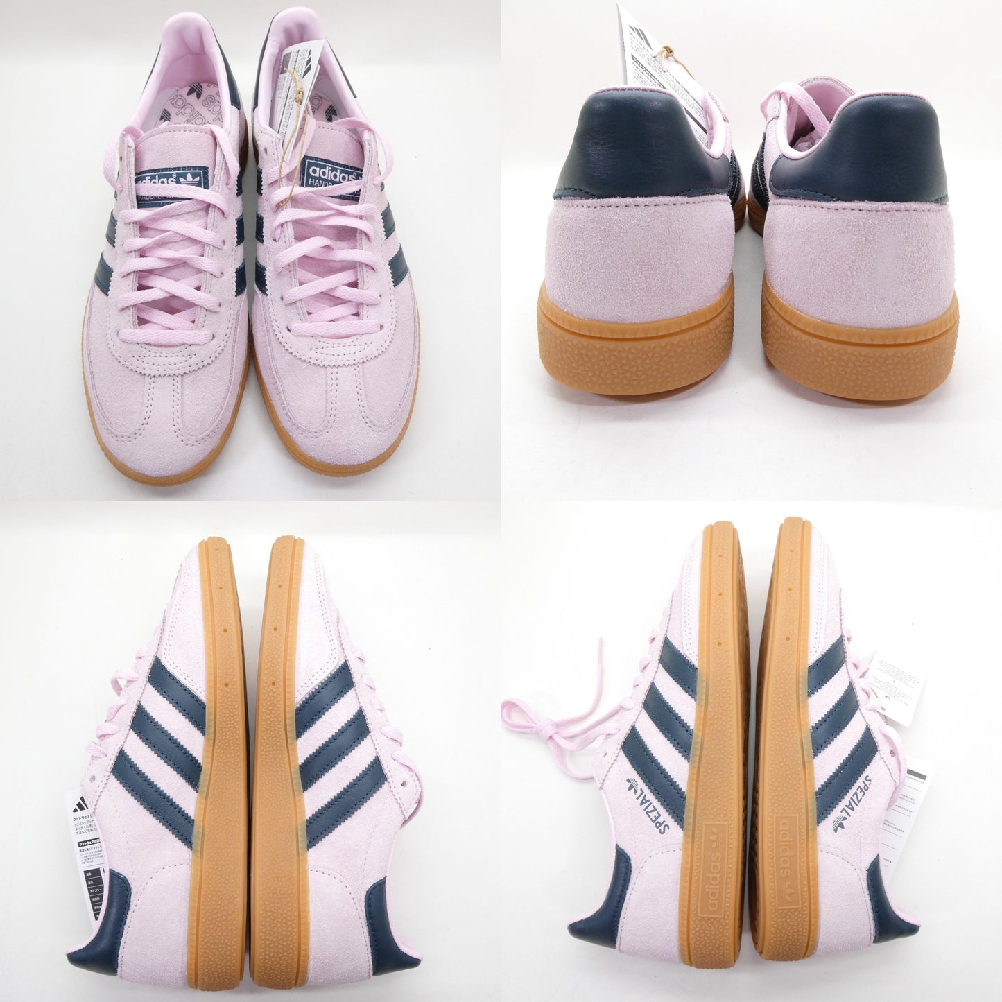 adidas Originals Handball Spezial W Pink/Green Sneakers