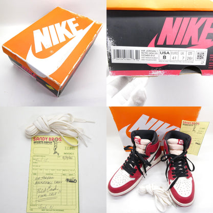 NEKE AIR JORDAN 1 Lost & Found Vintage Sneakers