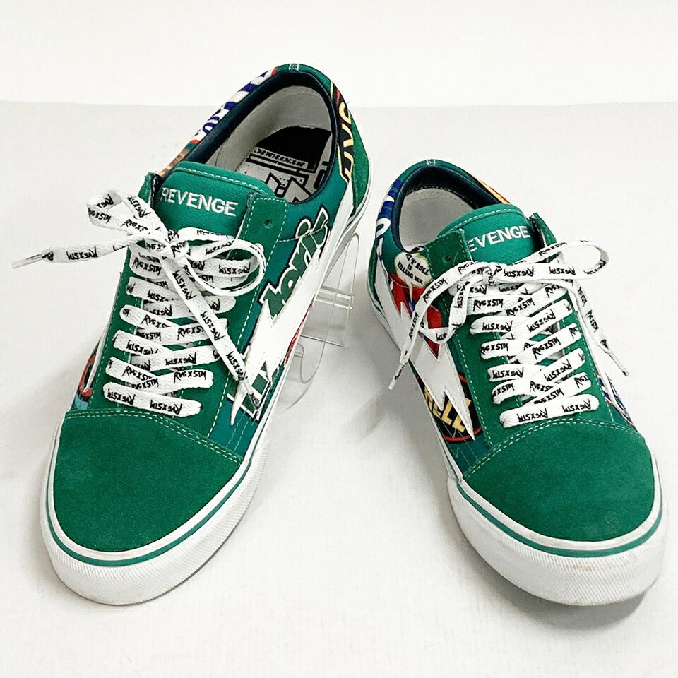 HYSTERIC GLAMOUR x Revenge x Storm Green Sneakers Size 8