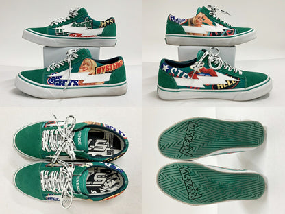 HYSTERIC GLAMOUR x Revenge x Storm Green Sneakers Size 8