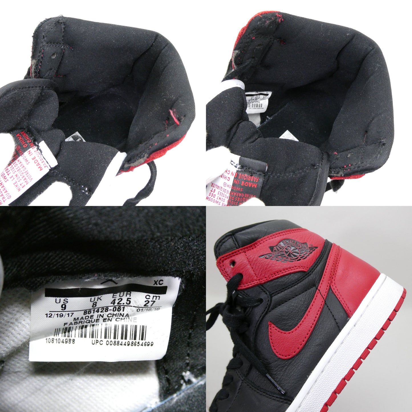 NIKE AIR JORDAN 1 Retro High OG NRG "Homage Multi Sneakers