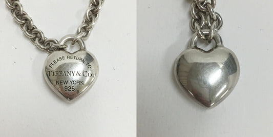 Tiffany & Co. Return to Tiffany Heart Necklace Size ONE SIZE