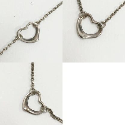 Tiffany & Co. Three Open Heart Silver Necklace Size ONE SIZE