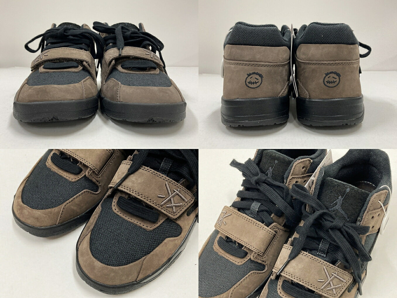 Travis Scott JUMPMAN JACK Sneakers Black/Brown Size 26.5cm