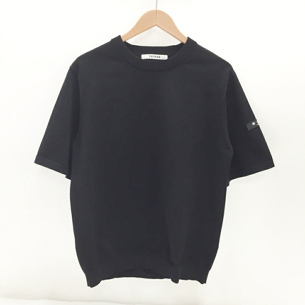 TATRAS CALCANTE Black Knit Pullover Size 2