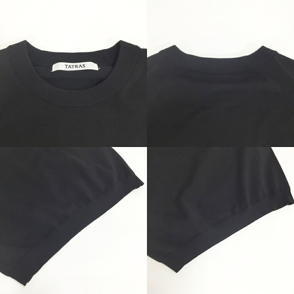 TATRAS CALCANTE Black Knit Pullover Size 2