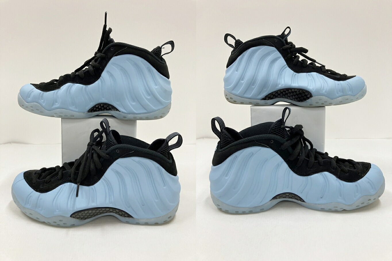 AIR FOAMPOSITE ONE Blue/Black Sneakers Size 26cm