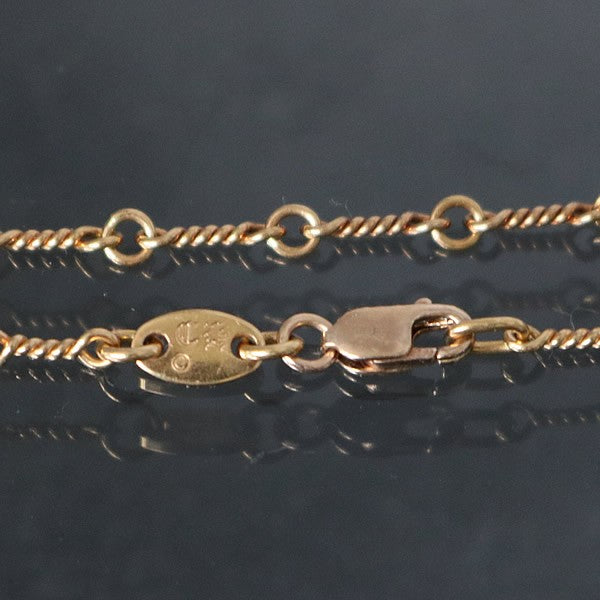 CHROME HEARTS 22K "FUCK YOU" Necklace Gold Size ONE SIZE