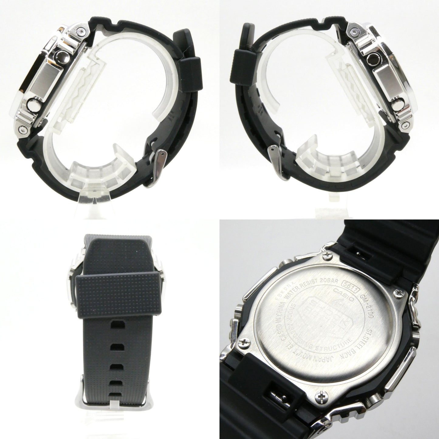 CASIO G-Shock GM-2100 Ana-Digi Steel Watch Size ONE SIZE