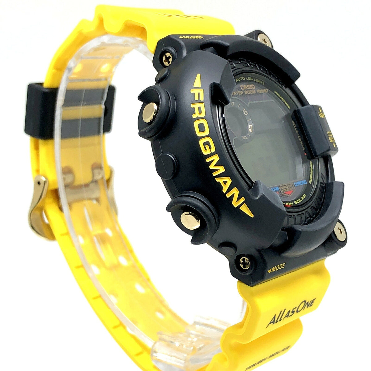 CASIO G-SHOCK FROGMAN GW-8200K-9 Watch Black/Yellow