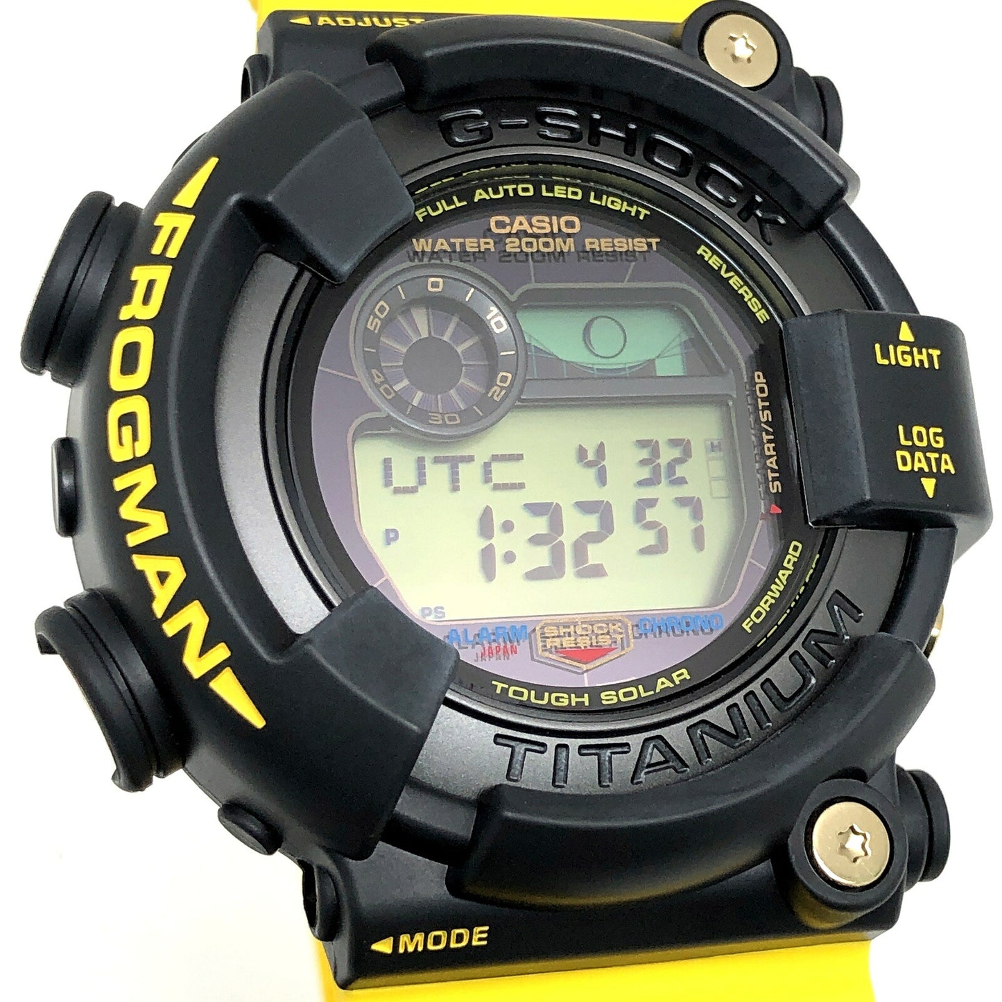 CASIO G-SHOCK FROGMAN GW-8200K-9 Watch Black/Yellow