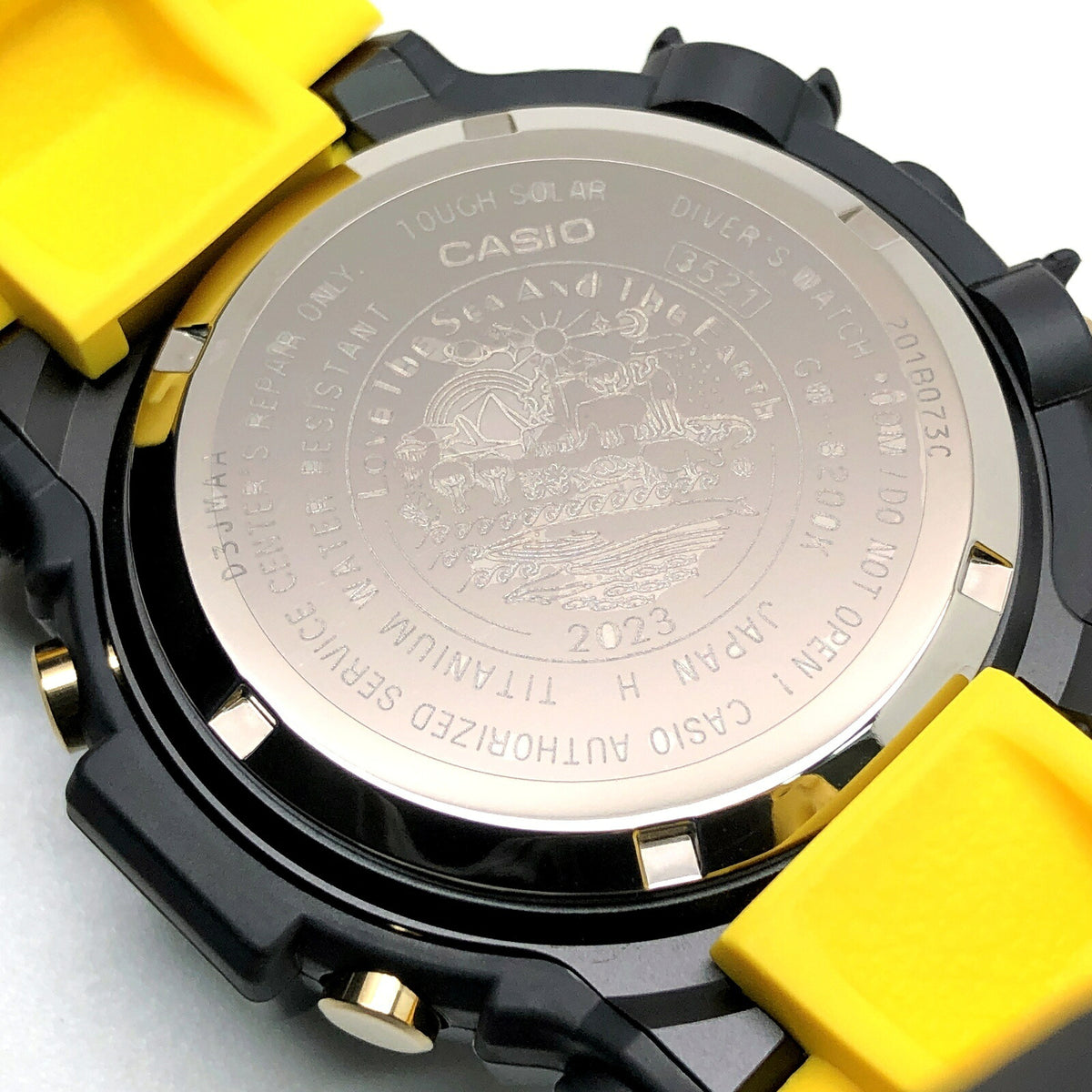 CASIO G-SHOCK FROGMAN GW-8200K-9 Watch Black/Yellow