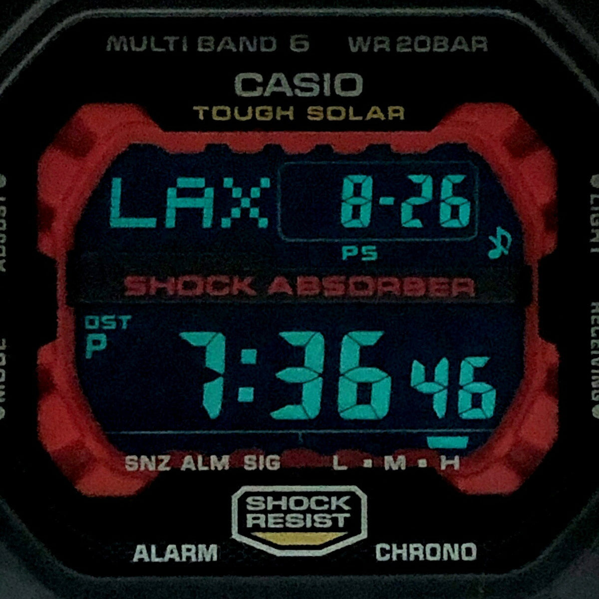 Casio G-SHOCK GX Series GXW-56-1A Tough Solar Watch