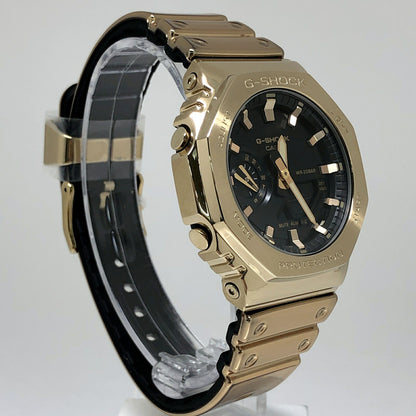 G-SHOCK GM-2100YMG-9A Metal Covered Gold CasiOak Watch