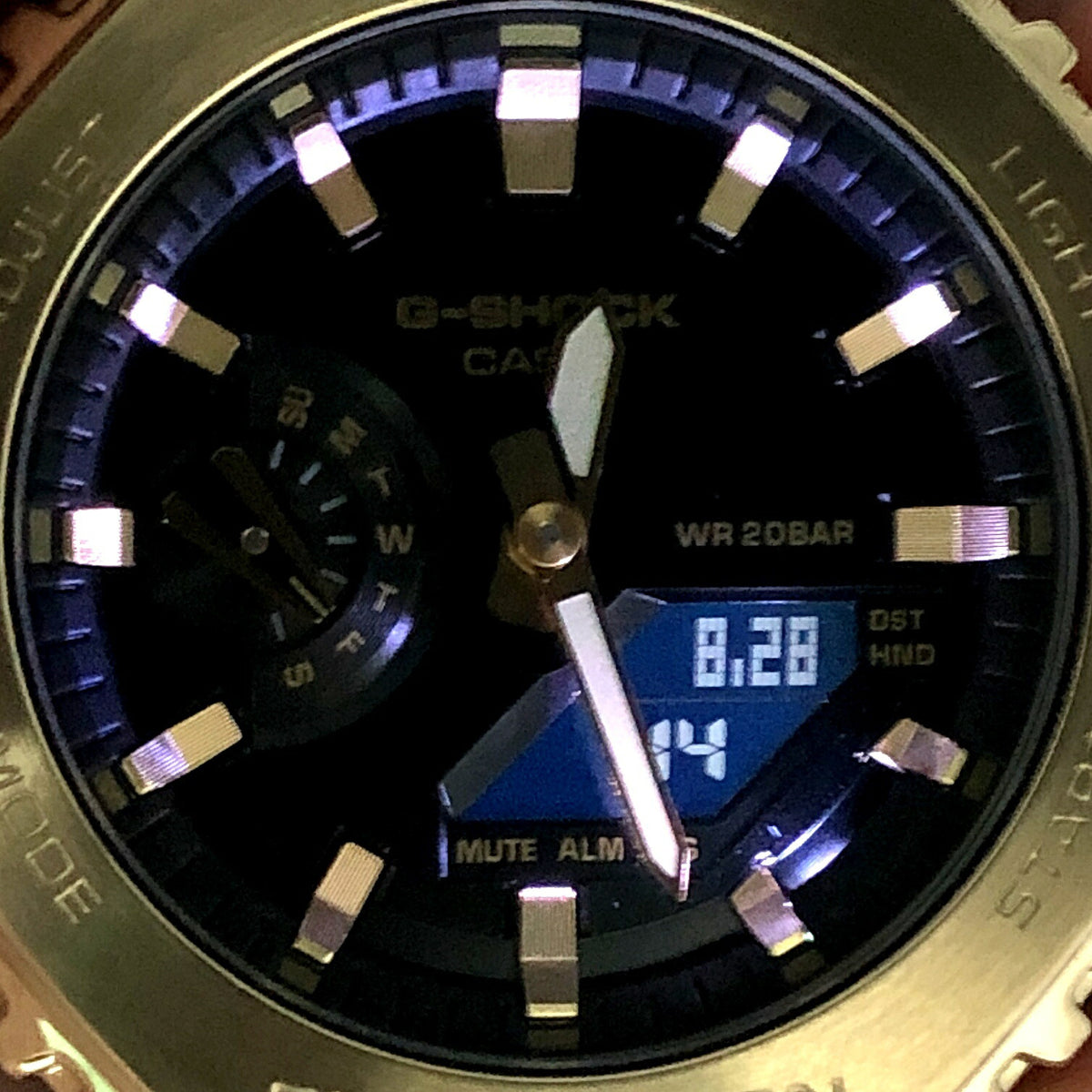 G-SHOCK GM-2100YMG-9A Metal Covered Gold CasiOak Watch
